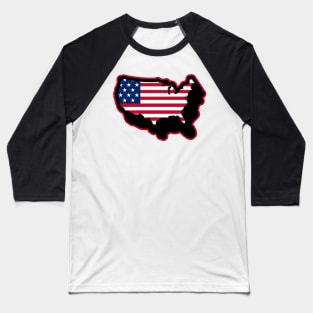 United States of America Baseball T-Shirt